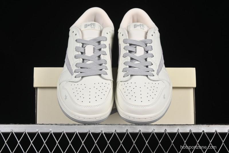 Nike Travis Scott x Fragment Design x Air Jordan 1 Low OG SP AJ1 Casual Sneakers - JH6088-701