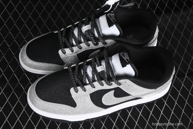 Nike SB Dunk Low Black Reverse Starry Sky Anniversary High-End Custom Low-Top Casual Skate Shoes - KK1333-003