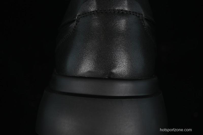 Ecco Street ACE Series Autumn New Retro Fashion Genuine Leather Platform Casual Sneakers - 63336101001