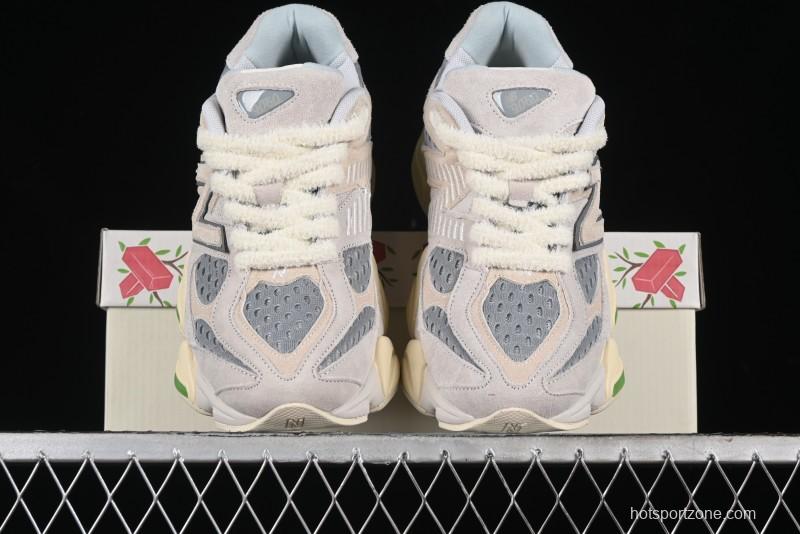 New Balance 9060 Retro Casual Running Sneakers with ABZORB Cushioning Technology - U9060BW1