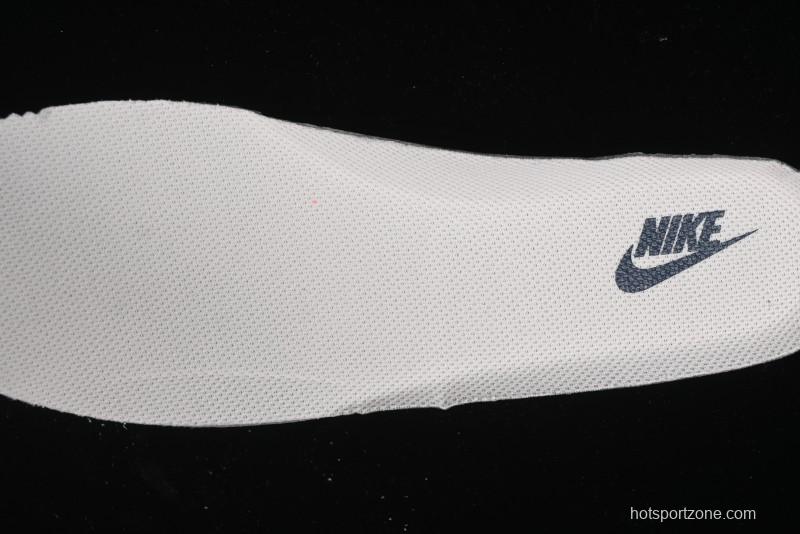 Nike Air Force 1 '07 Low Stussy Collaboration - Off White Red Lace-Up Low-Top Casual Sneakers - SJ1198-300