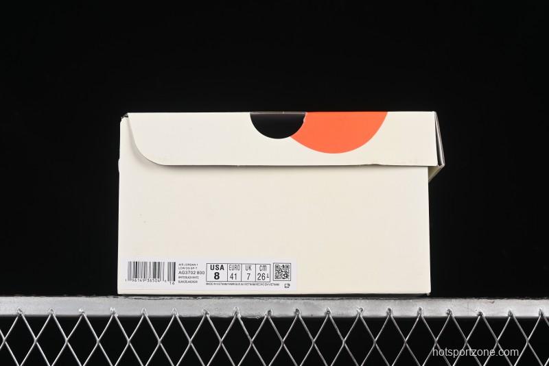 Nike Travis Scott x Fragment Design x Air Jordan 1 Low OG SP AJ1 - AG3702-800