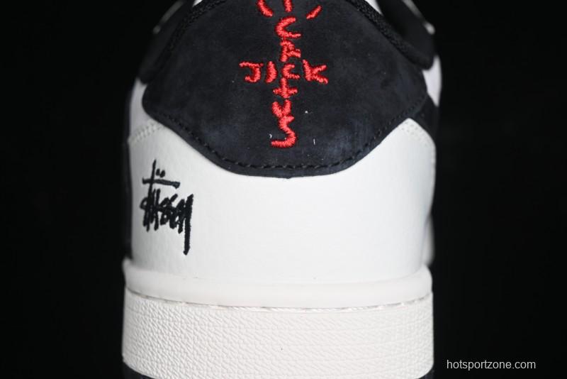 Nike Travis Scott x Fragment Design x Air Jordan 1 Low OG SP Casual Sneakers - XZ6868-002