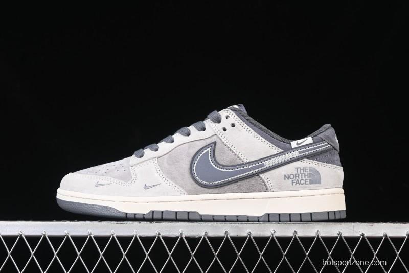 Nike SB Dunk Low The North Face Series - Anniversary Custom Edition Low-Top Casual Skate Shoes - DM6868-004