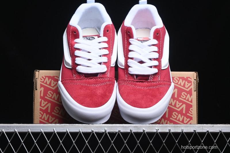 Vans Knu Skool Low-Top Retro Casual Vulcanized Sneakers - VN000D22ZCF
