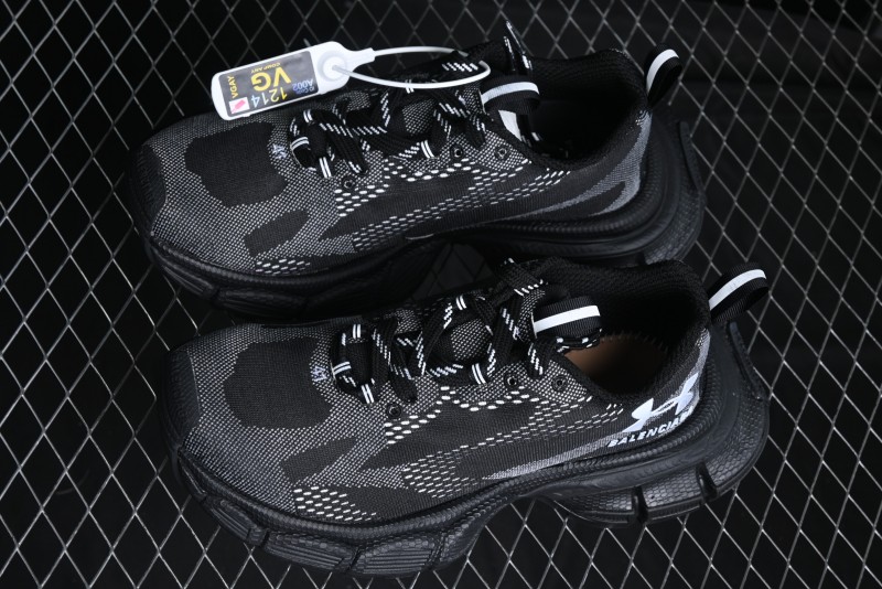 Under Armour x Balenciaga 3XL Sneakers Low-Top Retro Chunky Dad Shoes - W3XUA1090