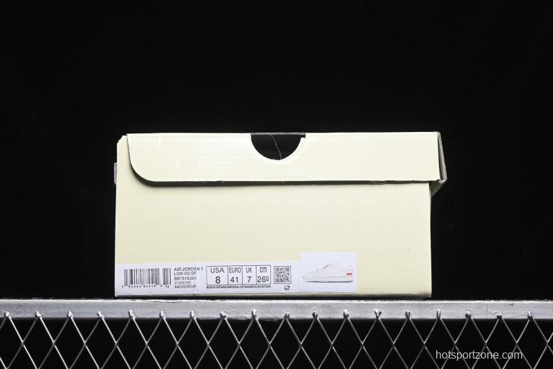 Nike Travis Scott x Fragment Design x Air Jordan 1 Low OG SP AJ1 Sup Collaboration - BB7518-001