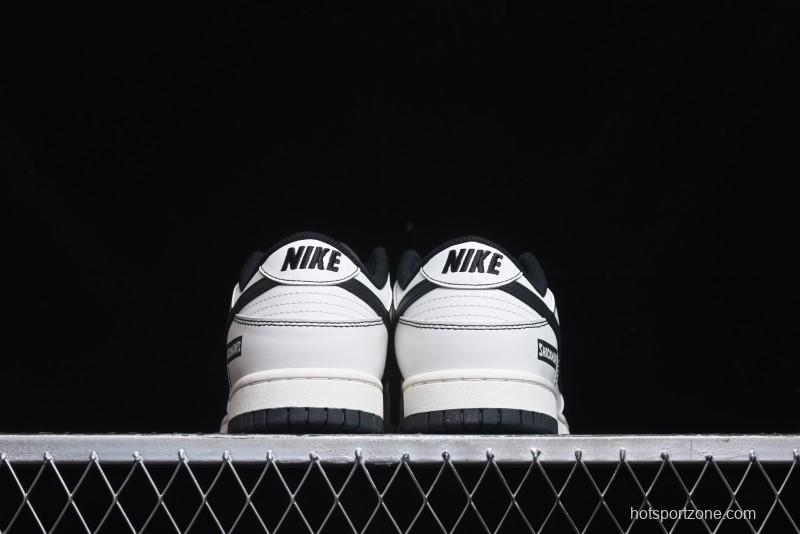 Nike Dunk Low Retro Panda Oxidized Vintage High Street Casual Sneakers - DD1391-100