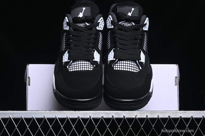 Nike Air Jordan 4 Retro White Thunder Basketball Shoes - FQ8138-001