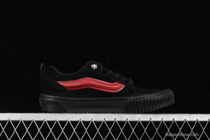 Vans Knu Skool Low Top Retro Casual Vulcanized Slip-On Shoes - VN0009QCSWE