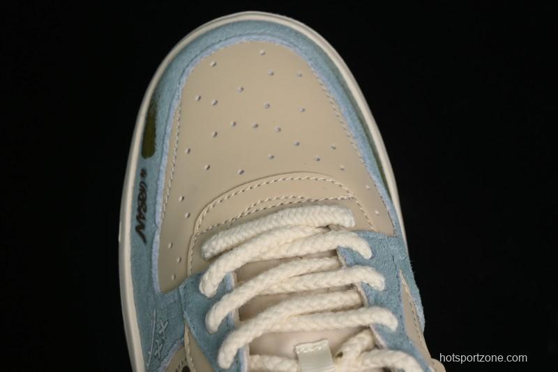 Nike Air Force 1 Fontanka Low Top Casual Sneakers Enjoy Life Custom Design - CW6688-508