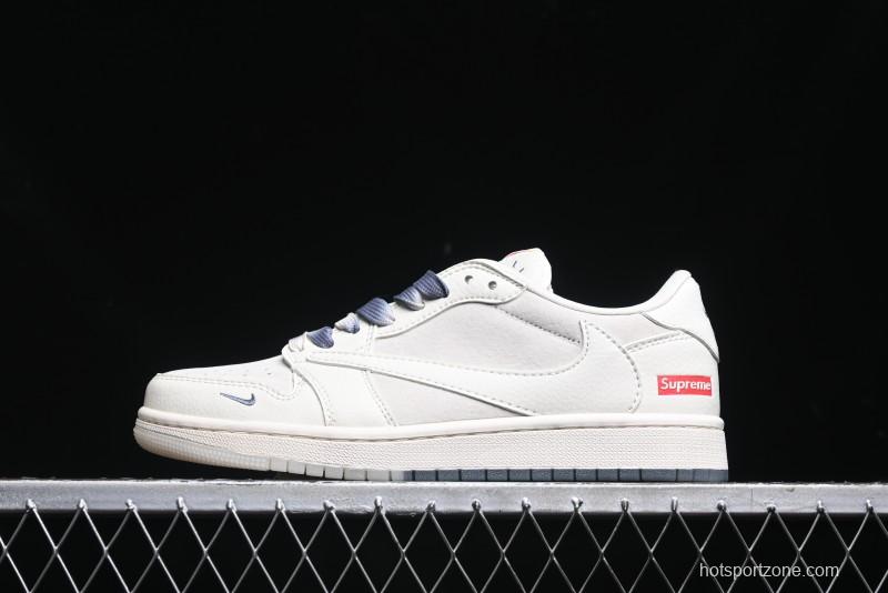 Nike Travis Scott x Fragment Design x Air Jordan 1 Low OG SP AJ1 Sup Collaboration - BB7518-001