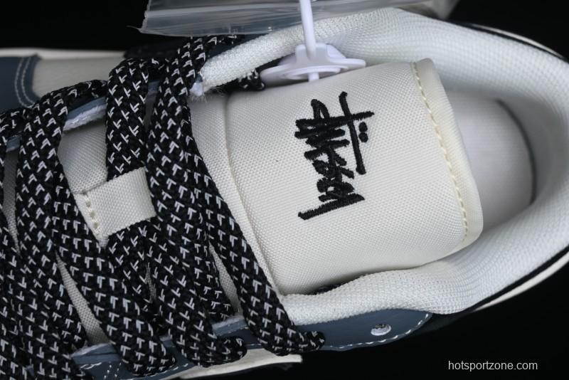 Nike Air Jordan 1 Low Stussy Collaboration Retro Basketball Shoes - XX3318-505