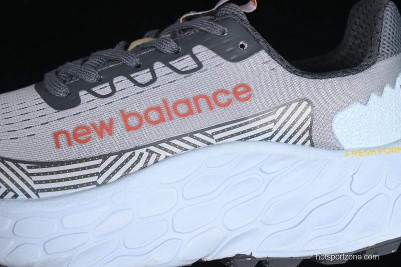 New Balance Fresh Foam X More V3TDS Low-Top Running Shoes with Durable Slip-Resistant Outsole - MTMORAG3