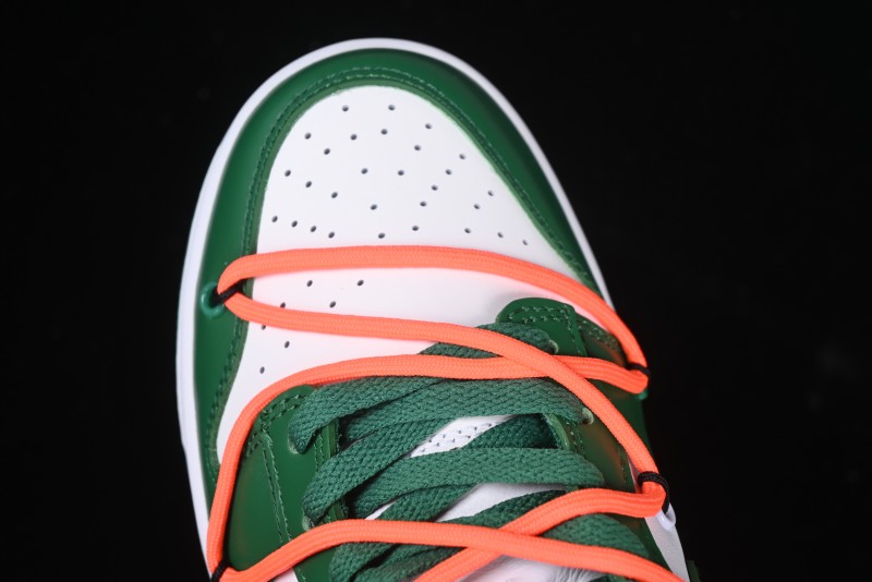 Off-White x Futura x Nike Dunk Low OW Collaboration Sneakers - CT0856-100