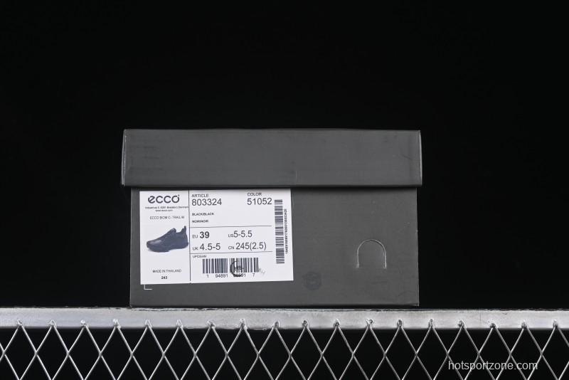 ECCO BIOM C-Trail Waterproof Leather Sports Casual Shoes with Gore-Tex Membrane and Natural Motion Technology - 80332451052