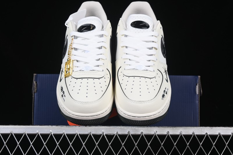Nike Air Force 1'07 Low "Night Gun Hole" Casual Sneakers - FB1893-999