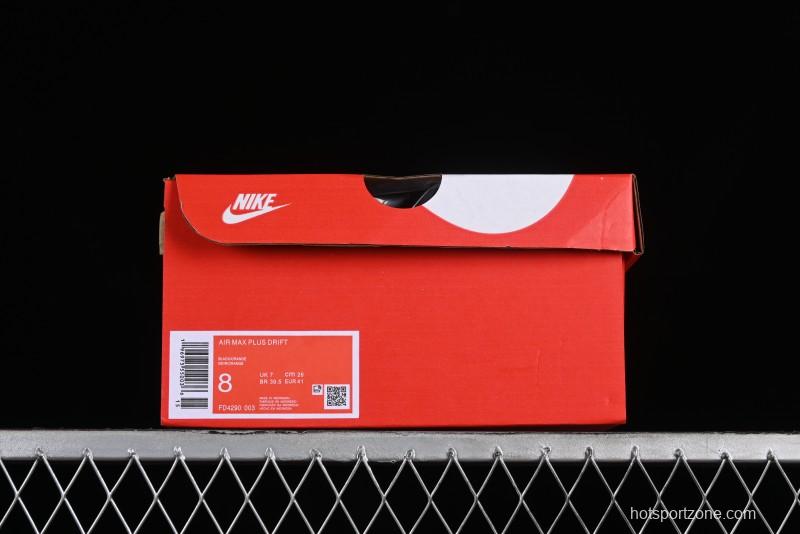 Nike Air Max Plus Drift Running Shoes with Air Cushion Technology - FD4290-003