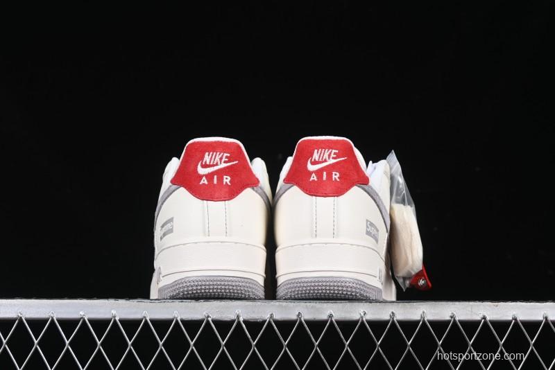 Nike Air Force 1 '07 Low Supreme Casual Sneakers with Full-Length Air Cushion - BB7518-020
