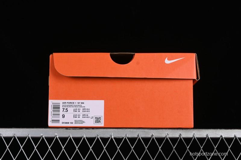 Nike Air Force 1 '07 Low Casual Sneakers with Full-Length Air Cushion - DV3808-103