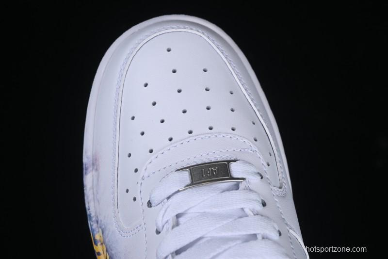 Nike Air Force 1 '07 Low Casual Sneakers with All-sole Air Cushion - DD8959-100