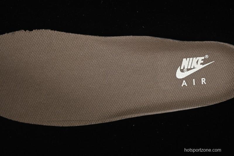 Nike Air Force 1 '07 Low The North Face Collaboration Light Brown Ghost Face Casual Sneakers - KK1988-065