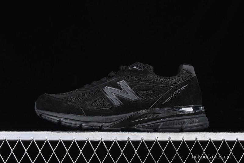 New Balance 990 Series Premium Retro Running Shoes with Carbon Midsole - M990BB4