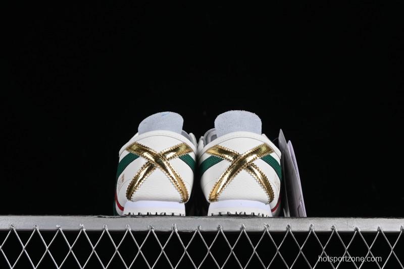 Onitsuka Tiger Mexico 66 Low-Top Leather Sneakers for Casual Running - 1183B511-200