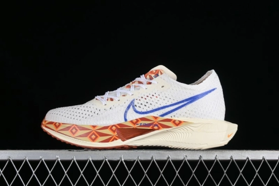 Nike ZoomX Vaporfly NEXT% 3 Marathon Series Lightweight Cushioned Running Shoes with Double-Layered ZoomX Foam - FQ7676-100