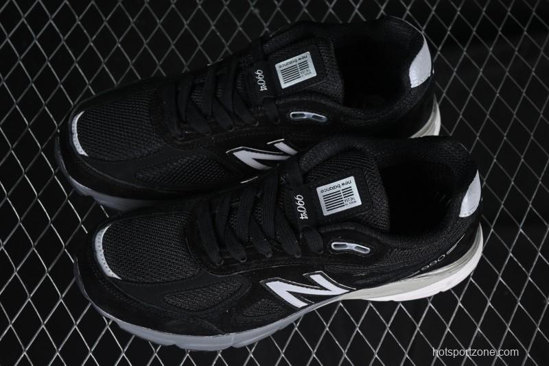 New Balance 990 Series Premium Retro Running Shoes with Carbon Fiber Midsole - M990BK4