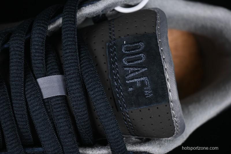 Nike Division Street Dunk Low "Oregon Black" Hidden Colorway Low-Top Casual Sneakers - HV1470-001