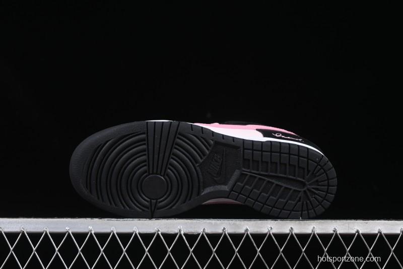 Nike SB Dunk Low Casual Skate Shoes in Blackberry Pink - CW1590-100