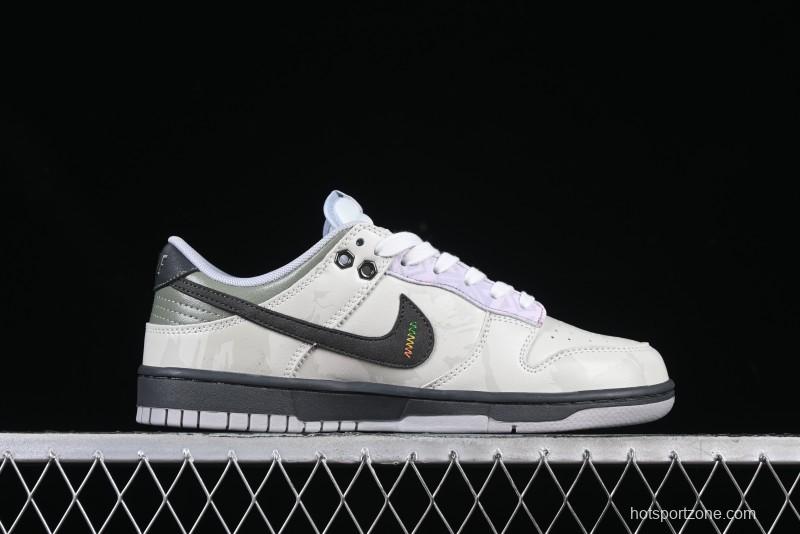 Nike Dunk Retro Low-Top Casual Sneakers with Panda Mischief Mountain Theme - DD1391-103