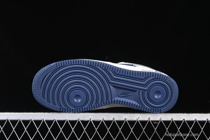 Nike Air Force 1 '07 Low The North Face Collaboration Off-White Blue Diamond Casual Sneakers - DM6688-001