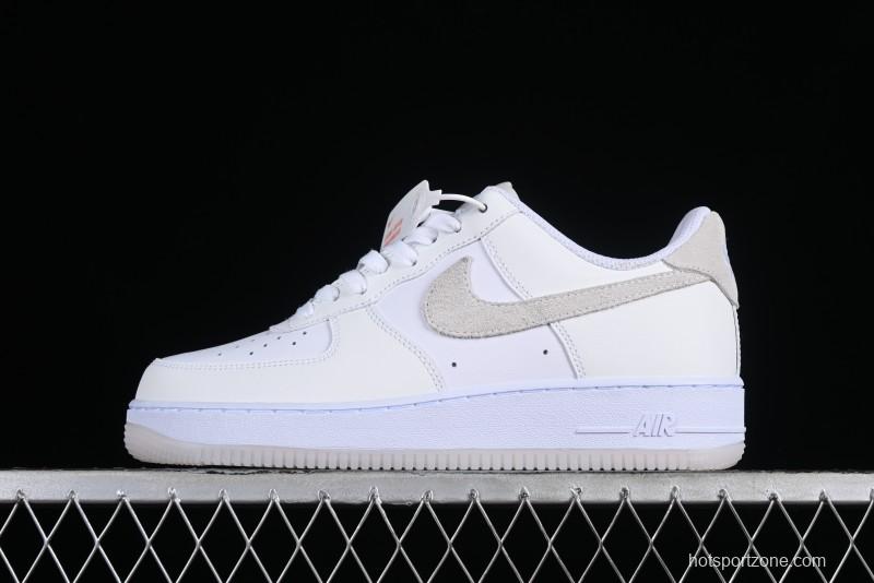 Nike Air Force 1 '07 Low Casual Sneakers with Full-Length Air Cushion - FN5832-100