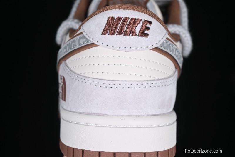 Nike SB Dunk Low The North Face x CDG Collaboration Anniversary Edition Custom Low-Top Casual Sneakers - XX3168-110