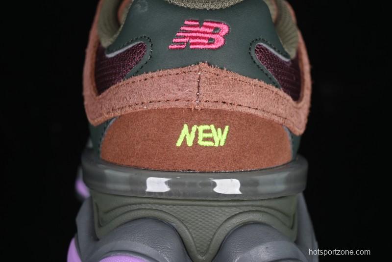 New Balance 9060 Retro Casual Running Shoes with ABZORB Cushioning Technology - U9060BUR