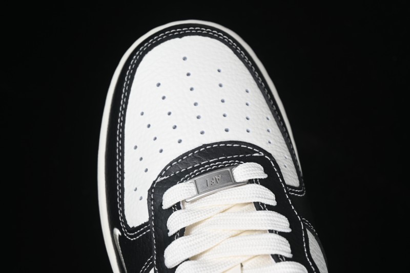 Nike Air Force 1 '07 Low The North Face Collaboration - Black Leather Low-Top Casual Sneakers - CH6336-513