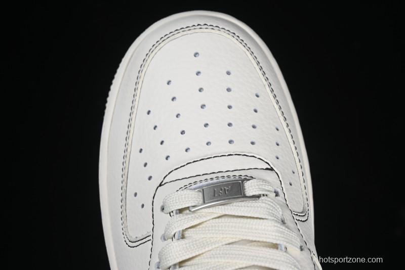 Nike Air Force 1'07 Low Casual Sneakers with Full-Length Air Cushion - HQ2037-200