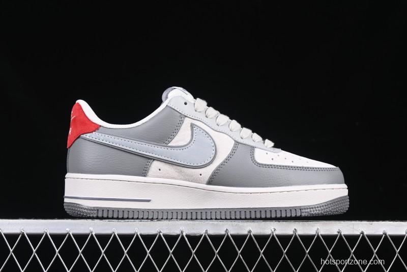 Nike Air Force 1 '07 Low The North Face x CDG Light Grey Casual Sneakers - DM6688-050