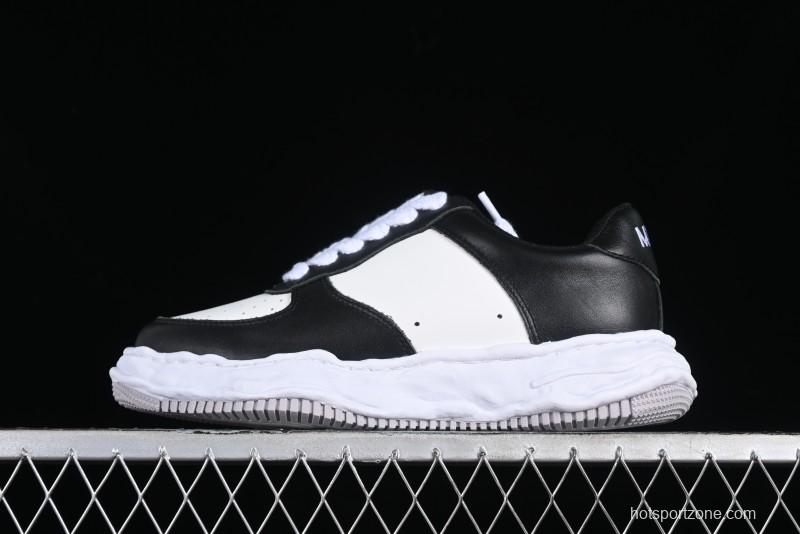 MMY Wayne Original Sole Leather Low Sneaker with Deconstructed Ice Cream Sole - W.E5