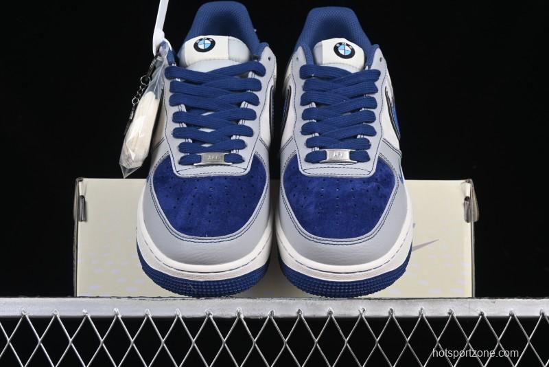 Nike Air Force 1 '07 Low BMW Collaboration Sky Blue White Low-Top Casual Sneakers - DM6688-017
