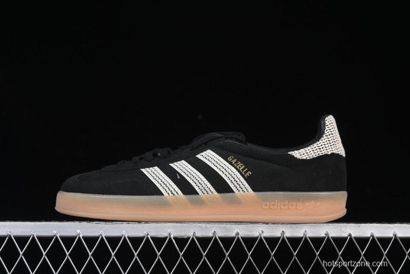 Adidas Originals Gazelle Indoor JI2755 Retro Casual Slip-Resistant Wear-Resistant Low-Top Sneakers - JI2755