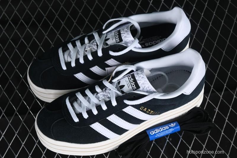 Adidas Originals Gazelle Bold HQ6912 Low-Top Sneakers with Thick Sole for Casual Wear Anti-Slip and Durable - HQ6912