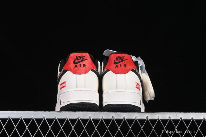 Nike Air Force 1 '07 Low Supreme Snake Year Limited Edition Basketball Shoes with Python Swoosh - DM6688-026