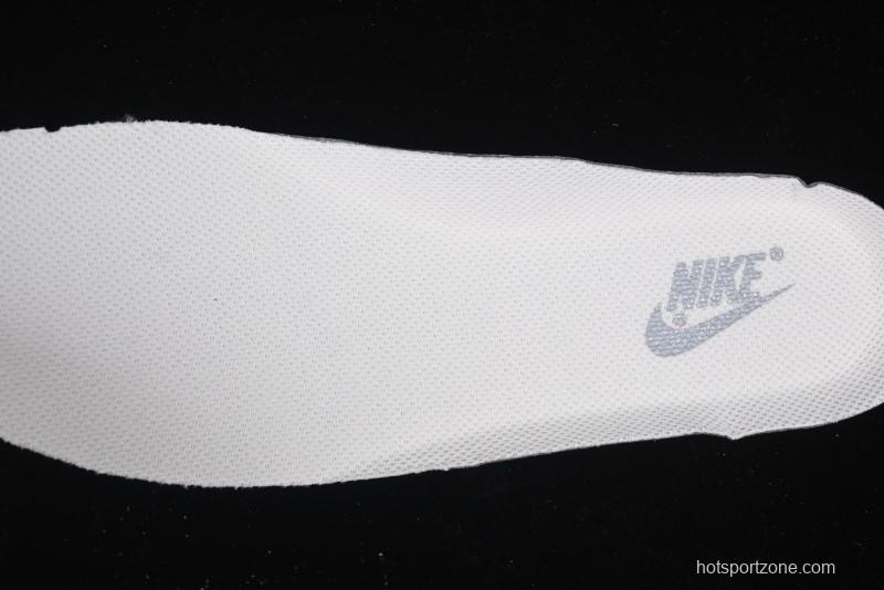 Nike Air Force 1 '07 Low Stussy Collaboration Beige Grey Embroidered Swoosh Low-Top Casual Sneakers - DM6688-003