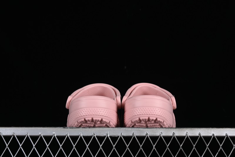 Crocs Classic Clog Quartz Pink Two-Way Beach Sandals with Ventilation Holes - B.D4