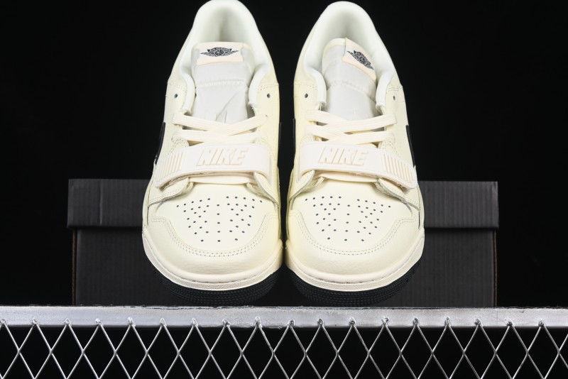 Nike Air Jordan Legacy AJ312 Low Top Sneakers with Velcro Strap and Triple Design - HV1807-101