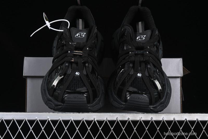 Balenciaga Phantom Sneaker 3XL Trendy Running Shoes with Transparent Heel Strap - W3XCH1000