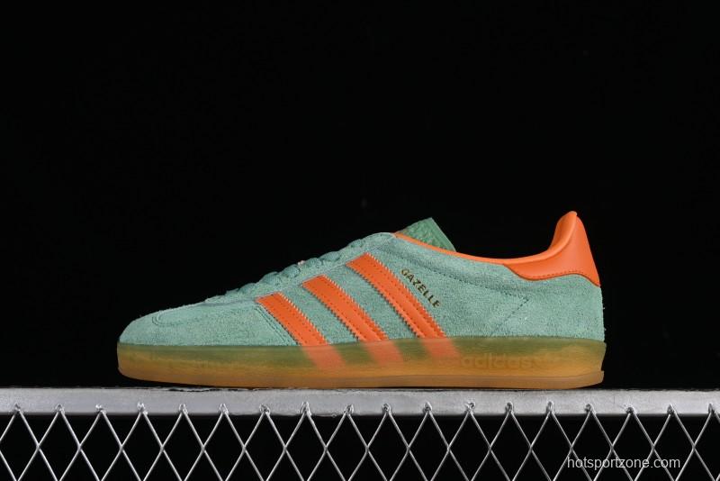 Adidas Originals Gazelle Indoor HQ8714 Retro Casual Slip-Resistant Wear-Resistant Low-Top Sneakers